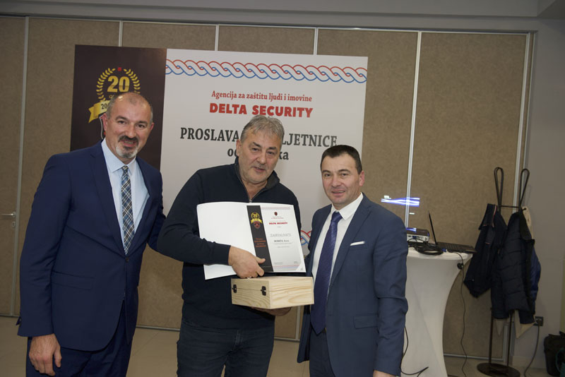 FOTO: Agencija Delta Security d.o.o. Čitluk proslavila 20 godina uspješnog rada