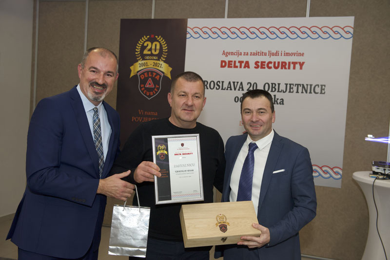 FOTO: Agencija Delta Security d.o.o. Čitluk proslavila 20 godina uspješnog rada
