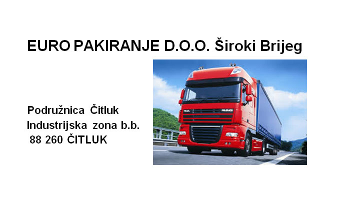 Euro Pakiranje d.o.o.: Oglas za posao
