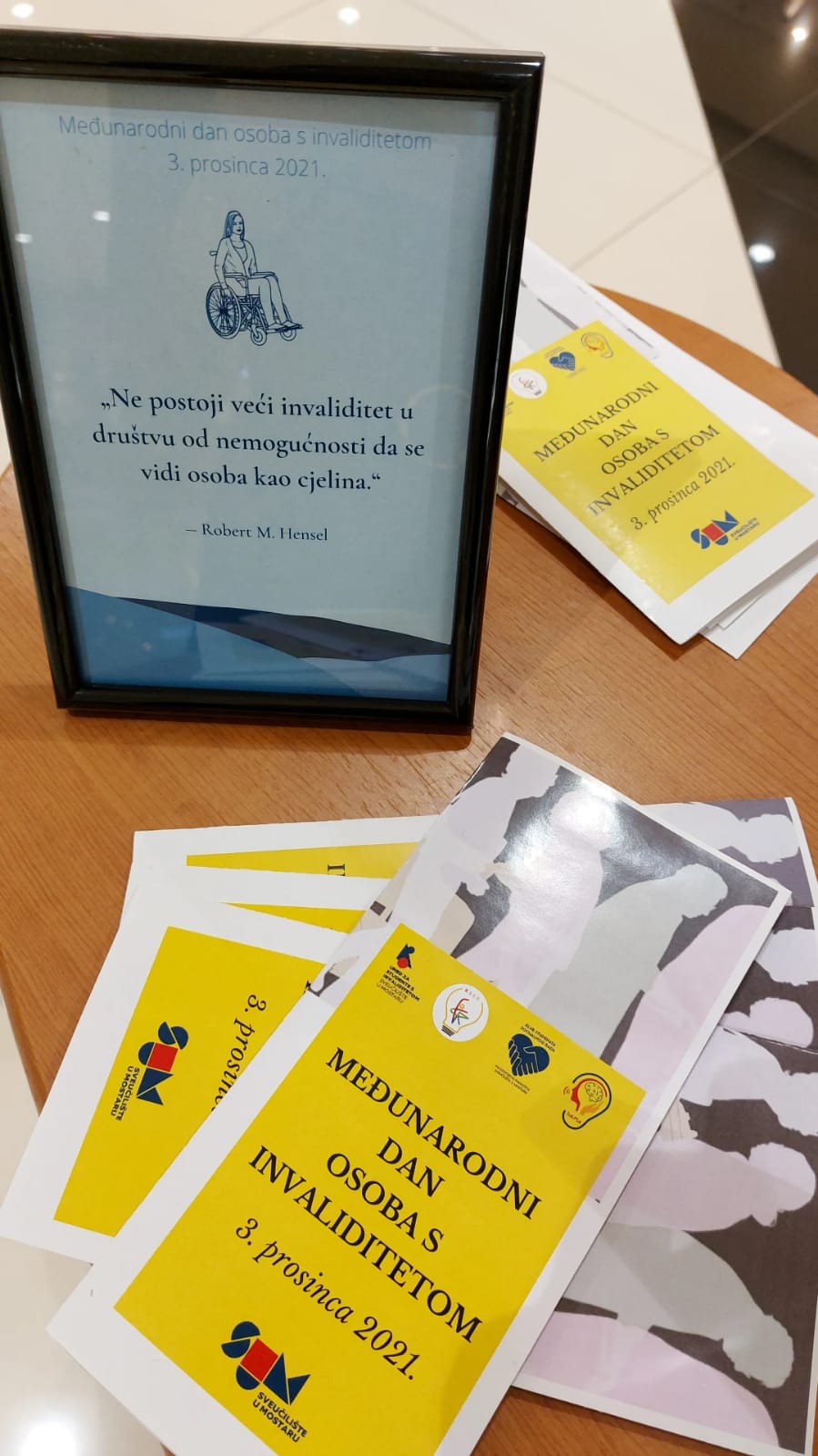 Studenti Sveučilišta u Mostaru obilježili Međunarodni dana osoba s invaliditetom