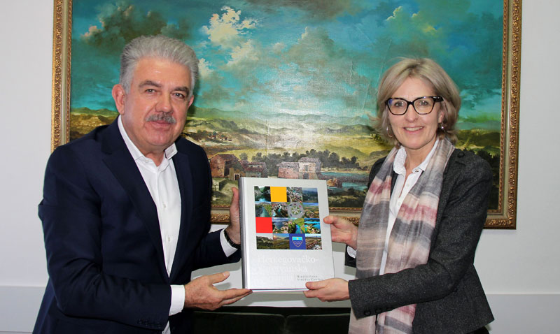 Austrijska veleposlanica posjetila Vladu HNŽ