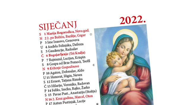 Sutra je neradni dan povodom blagdana Sveta tri kralja