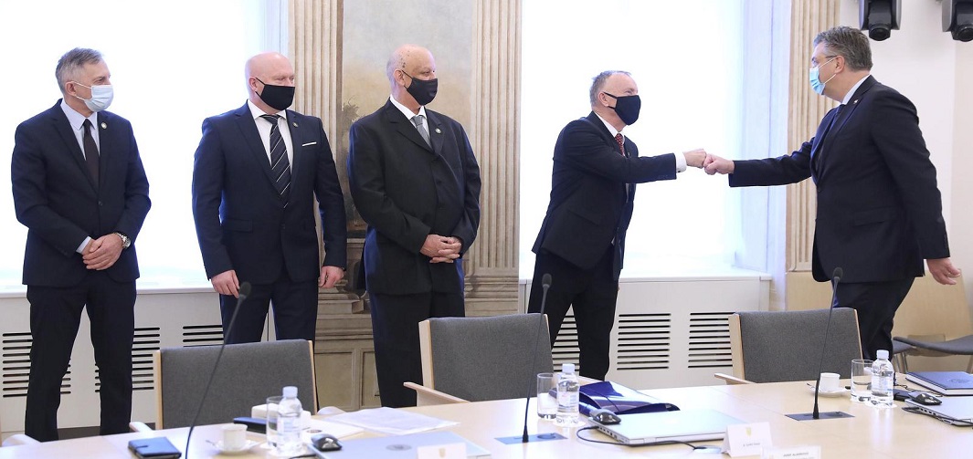 Hrvatski generalski zbor s Plenkovićem: Podrška političkim  predstavnicima hrvatskog naroda u BiH