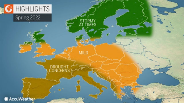 AccuWeather objavio veliku prognozu za proljeće