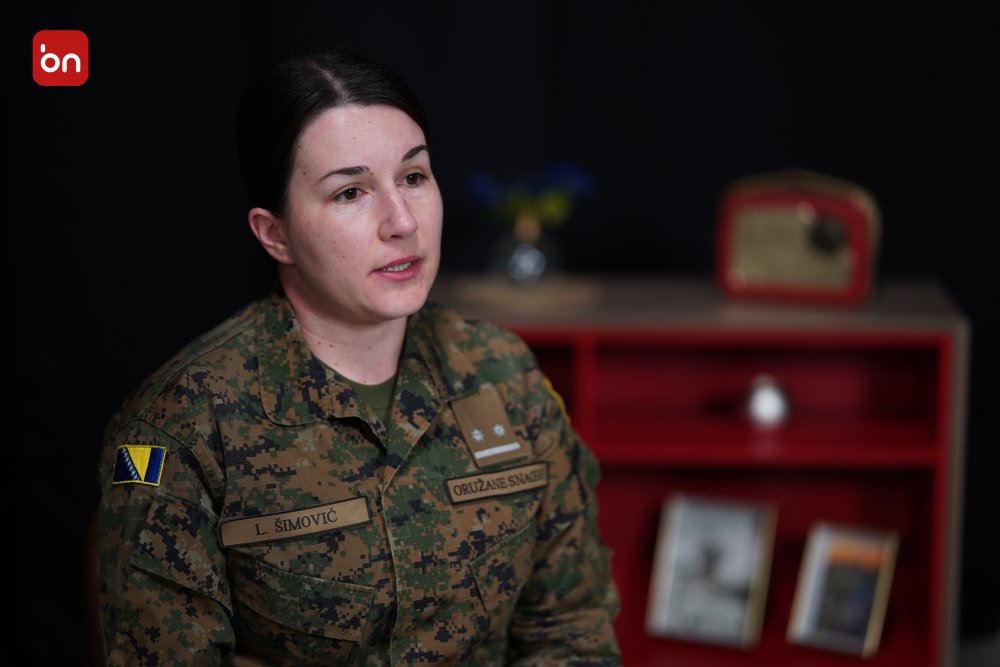 VIDEO Broćanka Lucija Šimović poručnica OSBiH: “Budite profesionalne i odgovorne, i hrabro se suočite sa izazovima koji se pred vama postavljaju“
