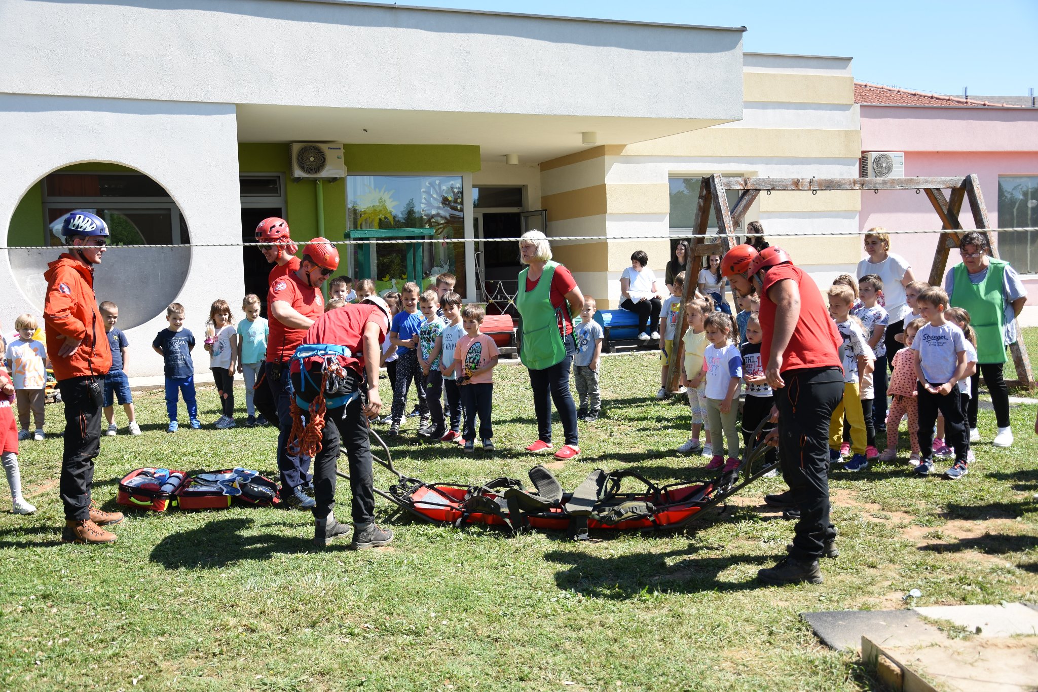 Članovi HGSS Čitluk – Međugorje educirali mališane o zaštiti i spašavanju
