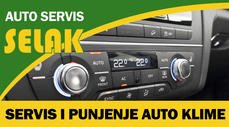Pripremite automobil za ljetne vrućine: Napunite i servisirajte klima uređaj u Auto servisu Selak