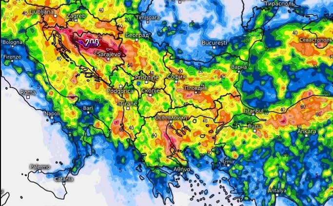 Stiže osvježenje: Sljedećih nekoliko dana kišovito, ponegdje moguće nevrijeme