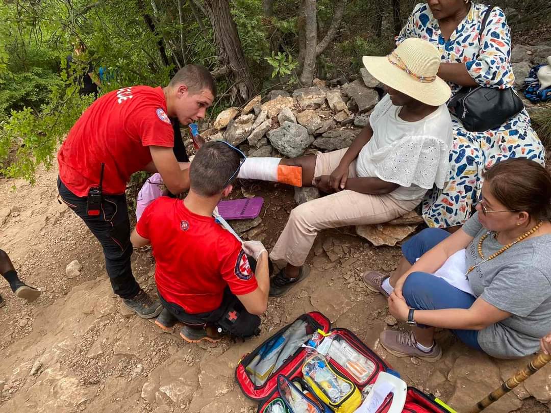 HGSS Čitluk na Križevcu spasio ozlijeđenu nizozemsku državljanku