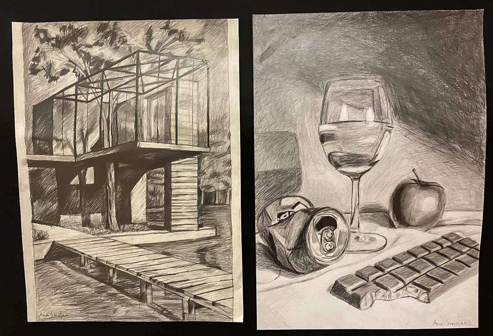 Održana izložba radova polaznika tečaja crtanja i slikanja koji je održan pod vodstvom magistra likovne umjetnosti Megi Kunštek