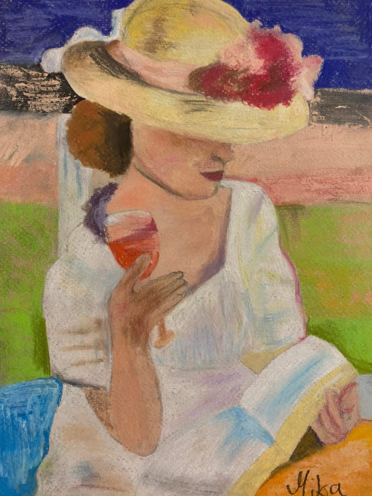 Održana izložba radova polaznika tečaja crtanja i slikanja koji je održan pod vodstvom magistra likovne umjetnosti Megi Kunštek