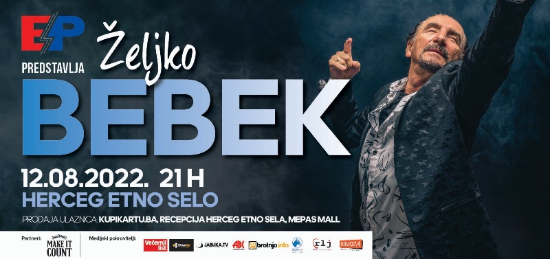 Konačno i rock ikona Bebek u Herceg Etno selu!