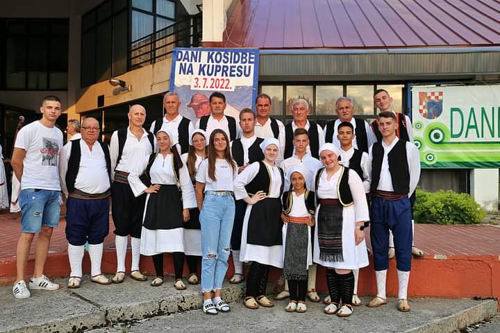 HKUD Brotnjo Čitluk nastupio na etno festivalu “Moj Ivane 2022″ u Kupresu