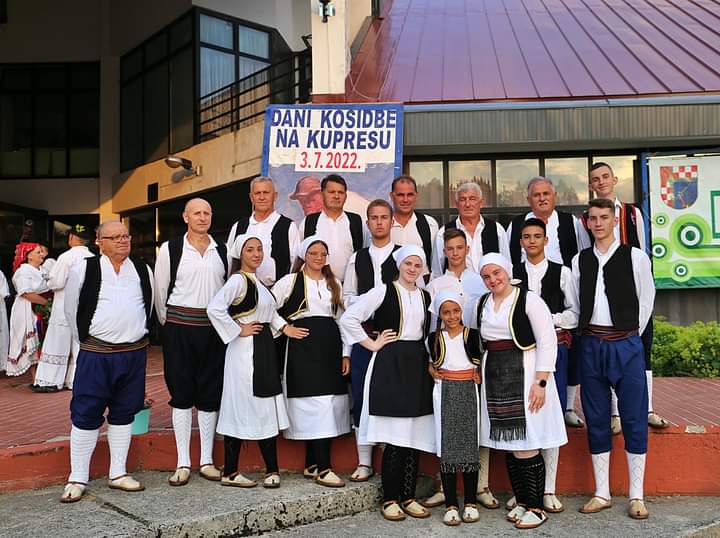 HKUD Brotnjo Čitluk nastupio na etno festivalu “Moj Ivane 2022″ u Kupresu