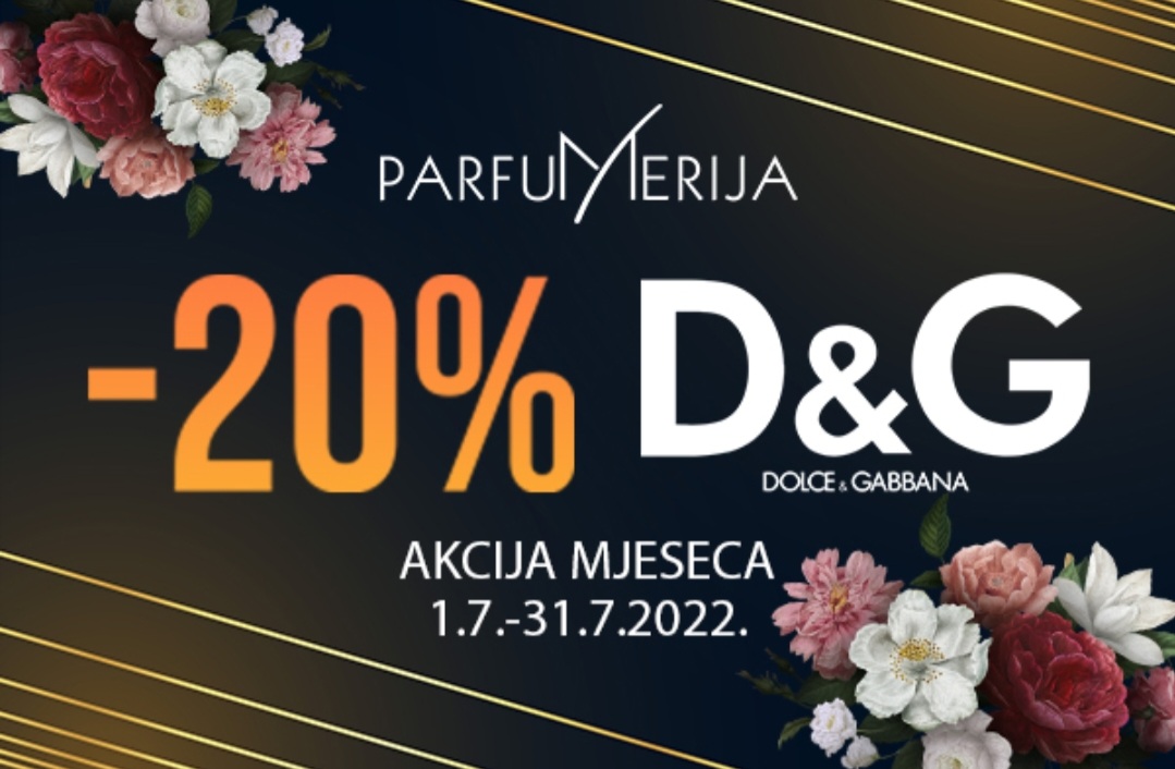 Parfumerija M: Mjesec parfema Dolce&Gabbana
