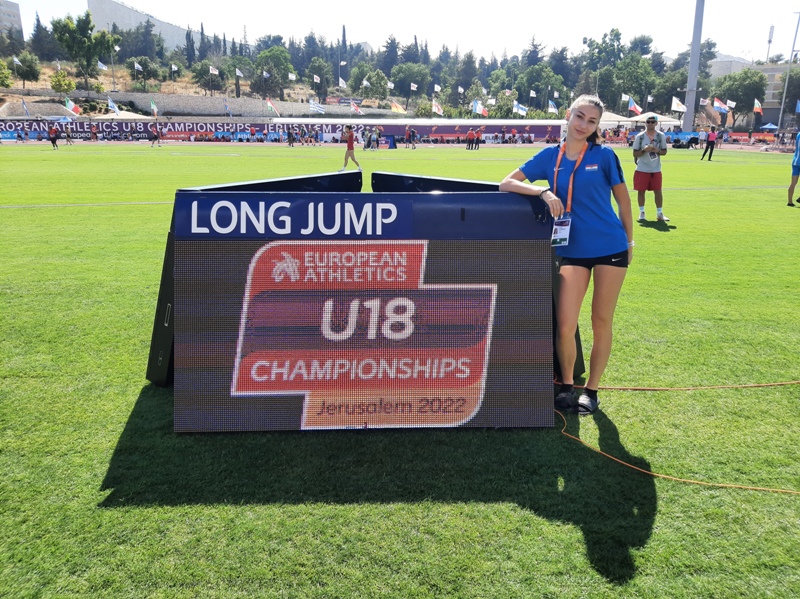 Anna Ćurković na Balkanskom prvenstvu za starije juniore/ke U20