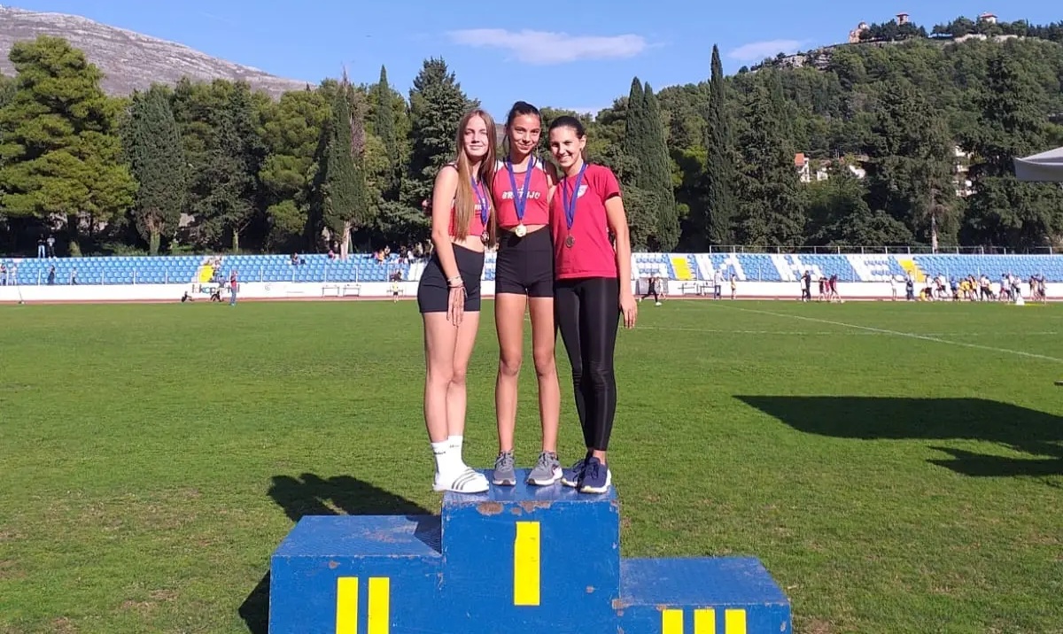 Mnoštvo novih medalja za AK Brotnjo u Atletskoj ligi Hercegovine