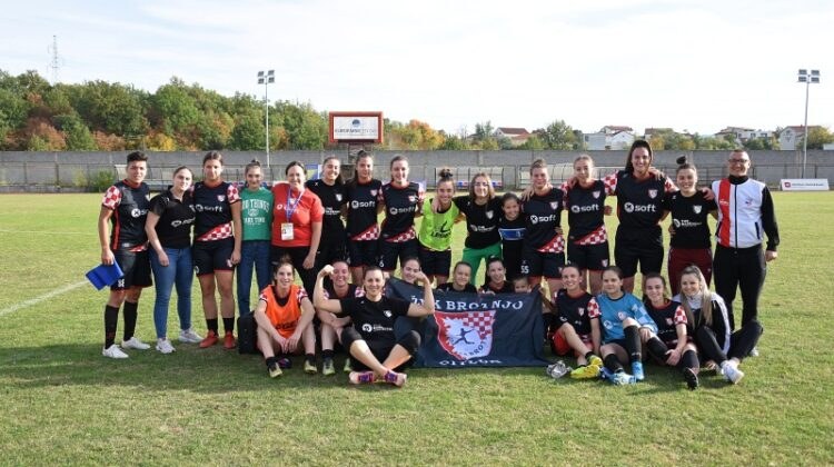 Nogometašice Brotnja slavile protiv Želježničara 2011 rezultatom 9:0