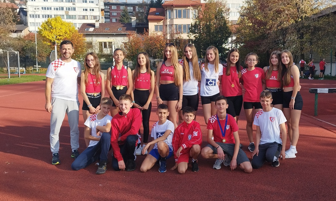 Atletičarke Brotnja ekipne viceprvakinje BiH