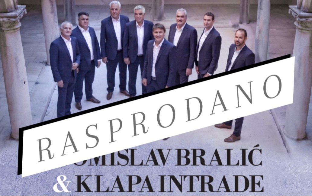 Klapa Intarde rasprodala koncert u Mostaru!