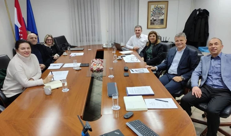 Prvi radni sastanak članova predsjedništva Savjeta Vlade RH