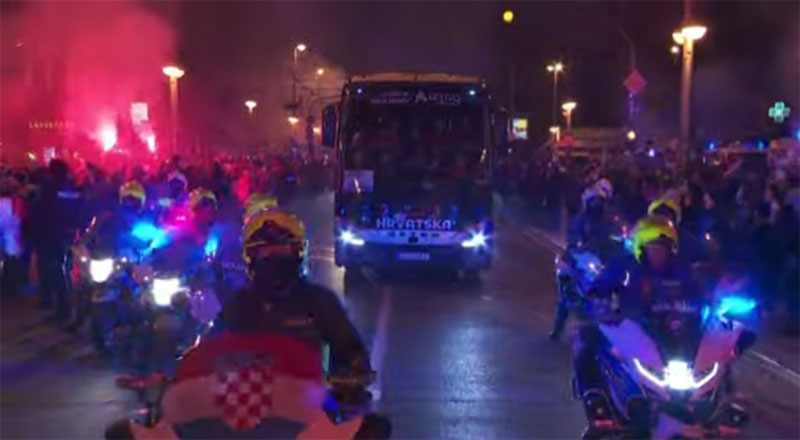 UŽIVO Ludnica u Zagrebu na dočeku Vatrenih