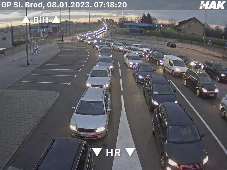 Gužve na graničnim prijelazima između BiH i Hrvatske