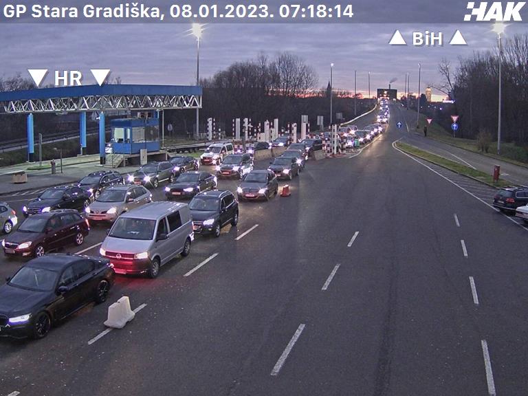 Gužve na graničnim prijelazima između BiH i Hrvatske