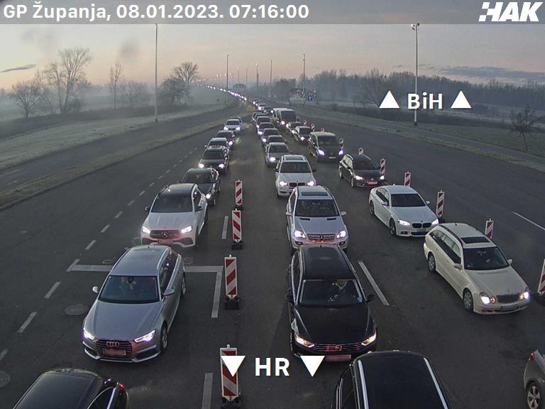 Gužve na graničnim prijelazima između BiH i Hrvatske