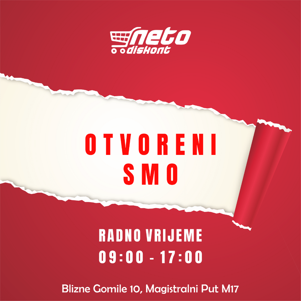 Otvoren prvi domaći diskont NETO