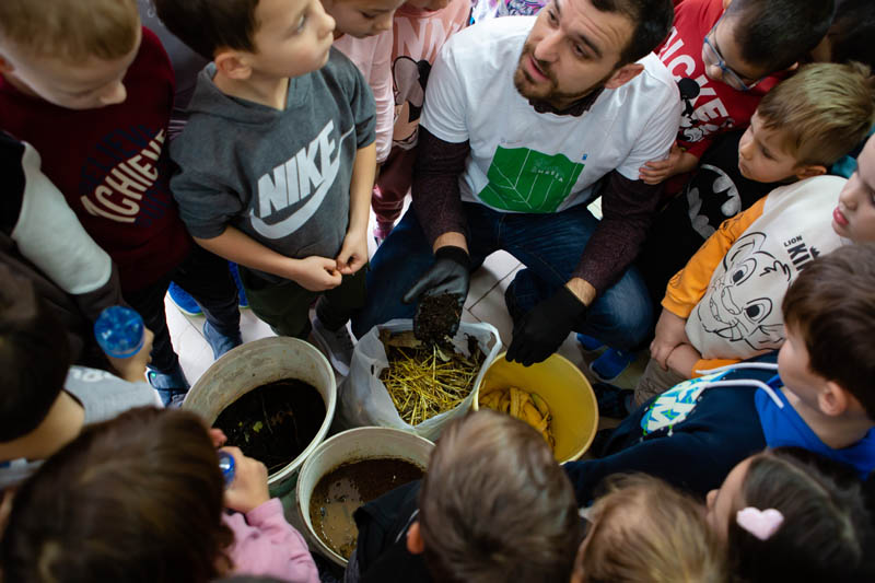 FOTO: Započela praktična faza prijekta „Eko mališani“
