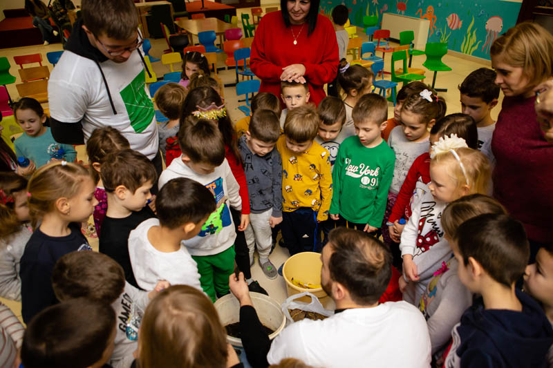 FOTO: Započela praktična faza prijekta „Eko mališani“