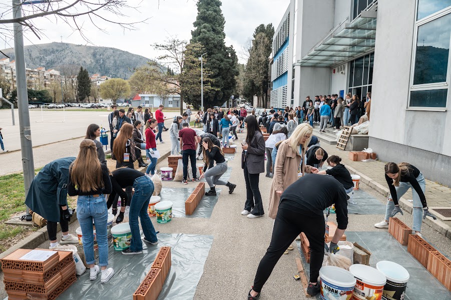 Učenici iz Čitluka sudjelovali na natjecanju “Mjeri, crtaj, gradi”