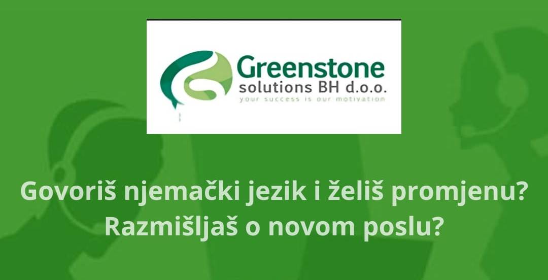 Greenstone solutions d.o.o traži više izvršitelja – ugovor na neodređeno vrijeme