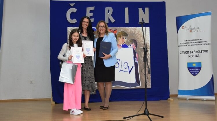 Anđela Ćorić pobjednica županijskog natjecanja u krasnoslovljenju