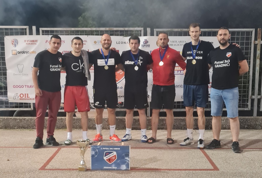 Villa Bili Volarević promet prvi pobjednici Futsal 3×3 turnira u Gradnićima