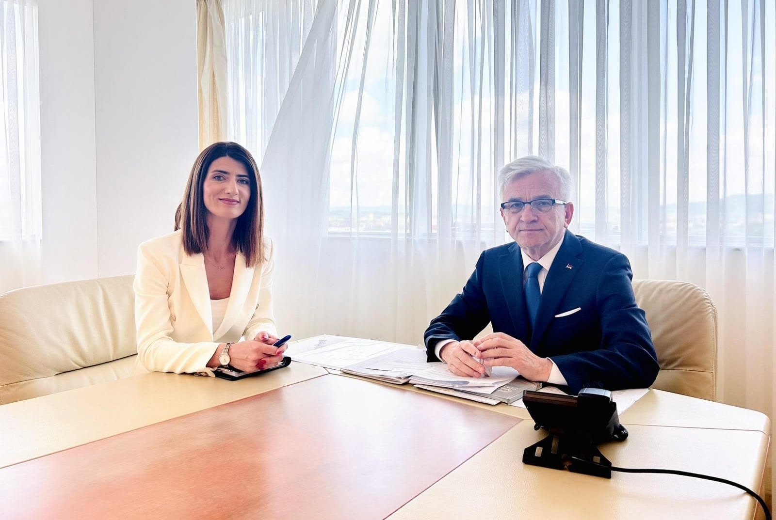 Entitetski ministri Katić i Čubrilović o projektima izgradnje i razvoja cestovne infrastrukture