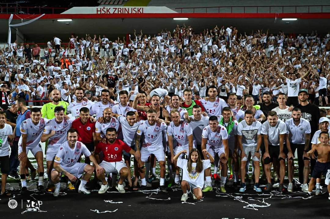 Povijesni uspjeh: Zrinjski prošao u drugo pretkolo Lige prvaka