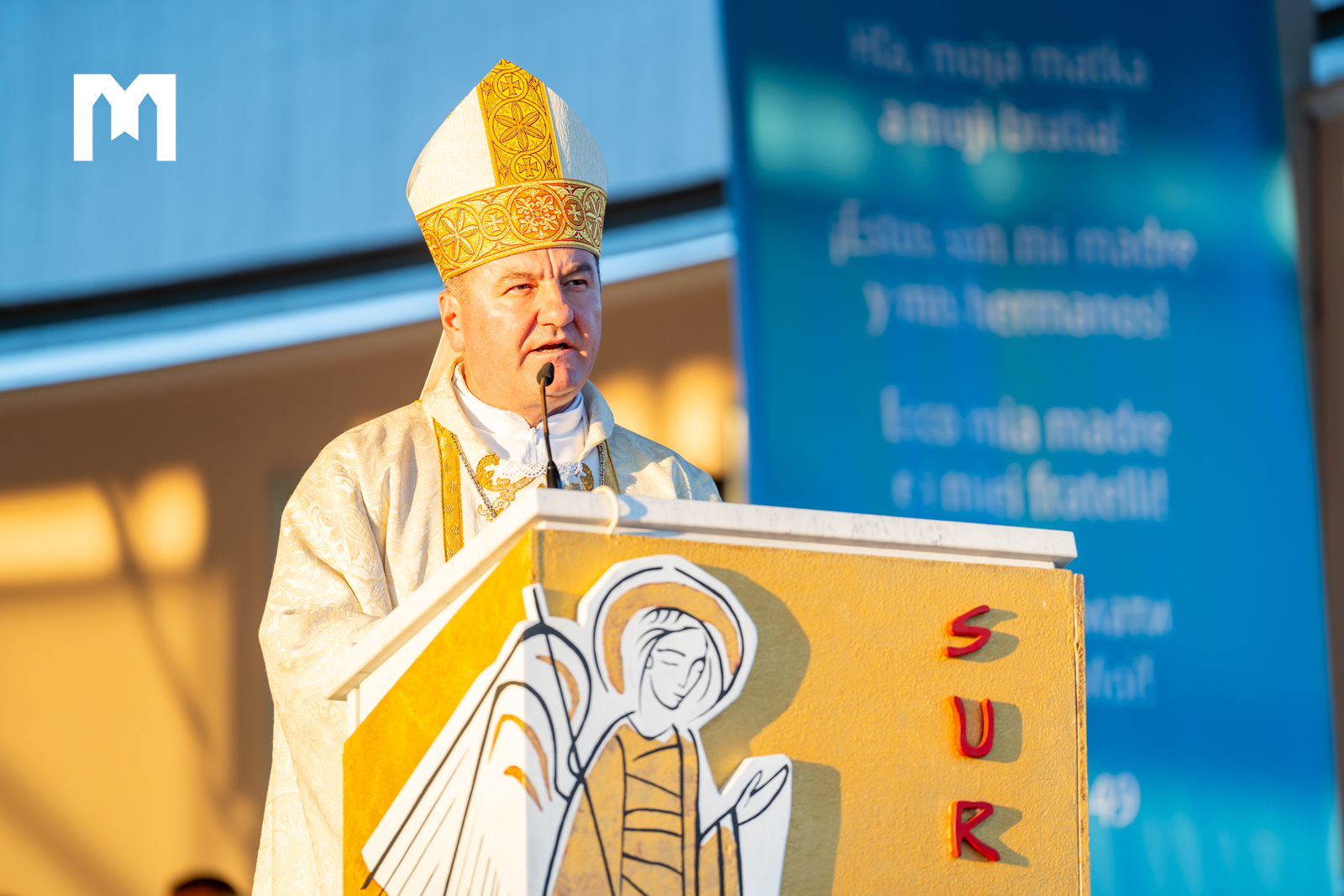 Mons. Petar Palić predslavio svetu misu posljednje večeri Mladifesta