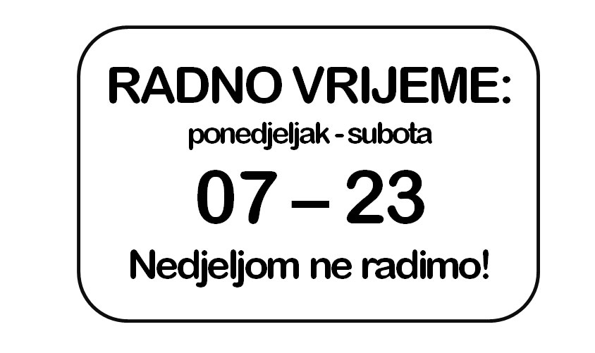 Nedjeljom će moći raditi benzinske crpke, pekarnice, dežurne ljekarne, suvenirnice u turističkim mjestima…