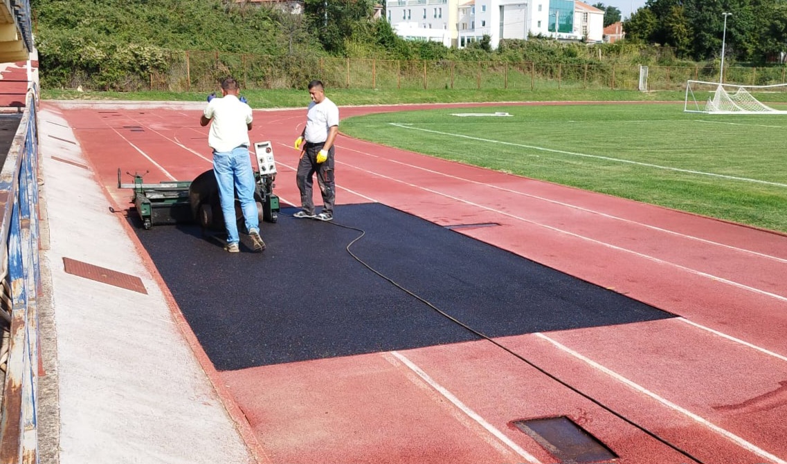 Važna obavijest: U tijeku radovi na atletskoj stazi, ne može se koristiti do 14. rujna!