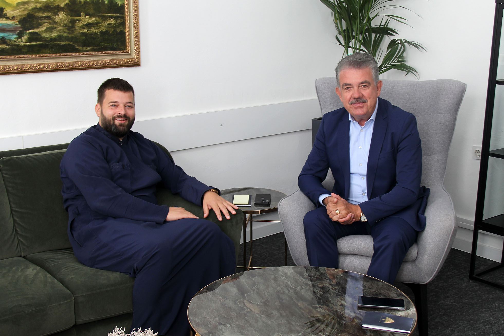 Herceg ugostio mostarskog paroha Kojića