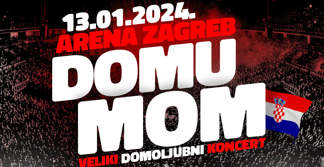Ovo su izvođači koji će nastupiti na domoljubnom koncertu “Domu mom” u Areni Zagreb