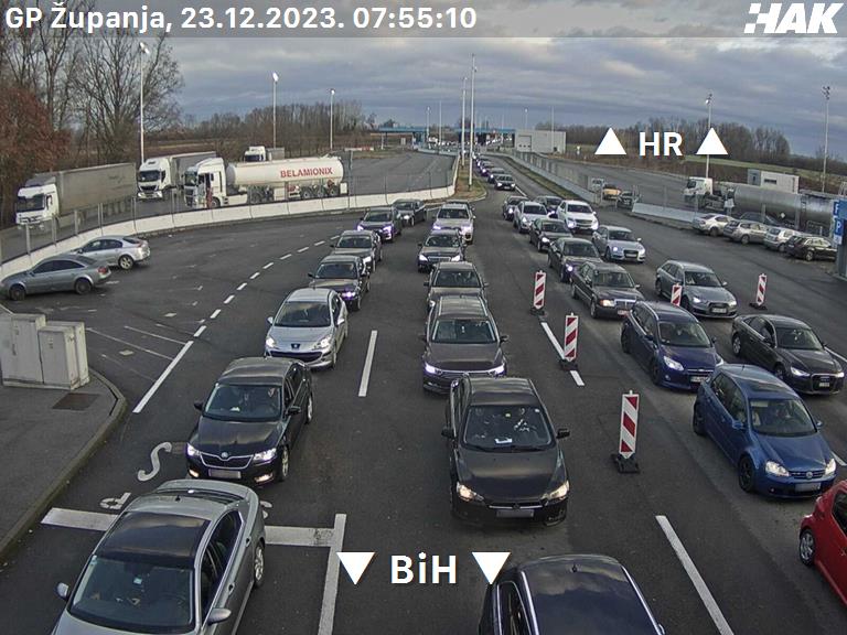 Dijapora za blagdane stiže u BiH, velike gužve na graničnim prijelazima