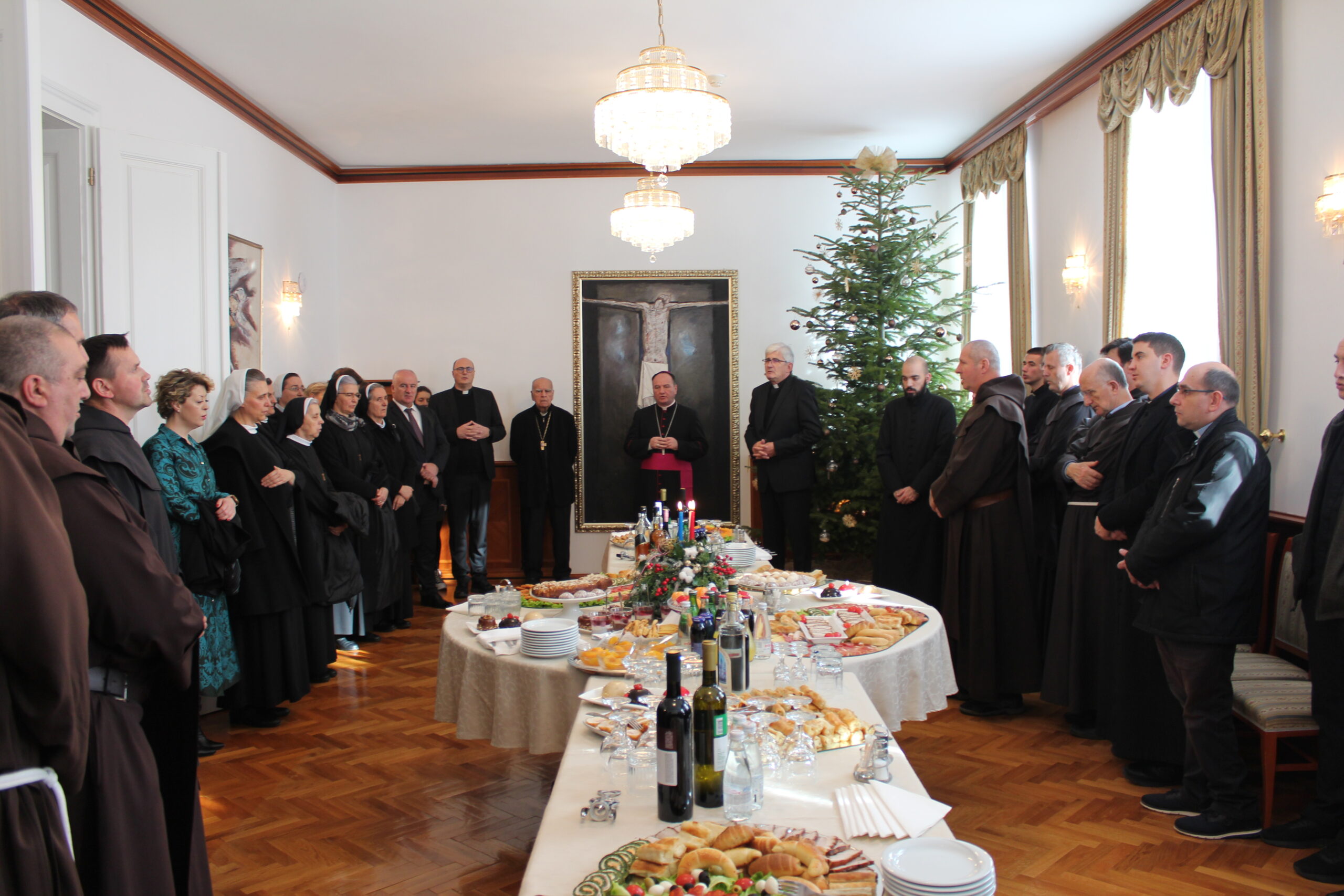 Božićni prijam biskupa Petra Palića