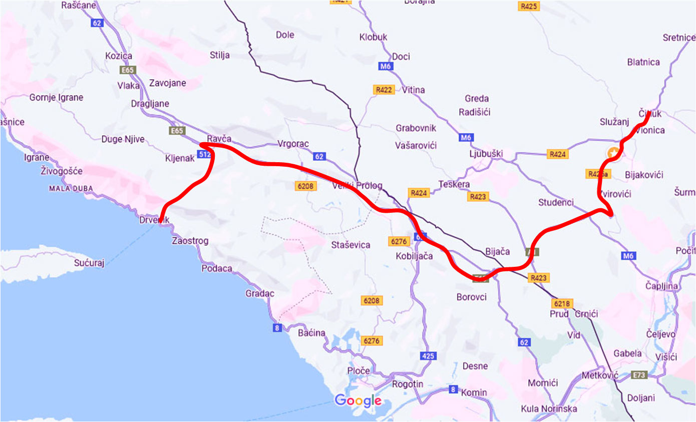 Zvuči nadrealno: Od Čitluka do Drvenika za 50-ak minuta, na Hvaru za sat ipo!