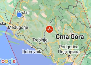 Vrlo jak potres na granici BiH i Crne Gore