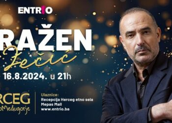 Kralj zabavne glazbe Dražen Zečić 16.8. pjeva u Međugorju!