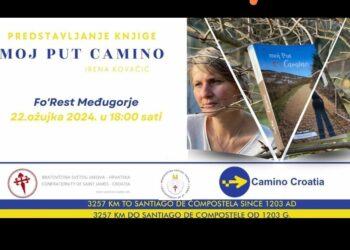 Promocija knjige “Moj put – Camino” u organizaciji Udruge “Bratovština Svetog Jakova”
