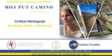 Promocija knjige “Moj put – Camino” u organizaciji Udruge “Bratovština Svetog Jakova”